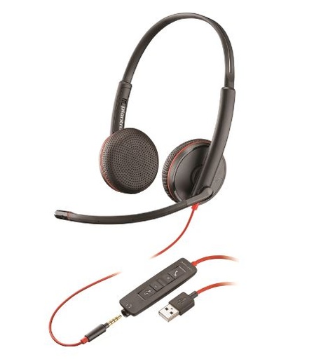 [209747-201] POLY  BLACKWIRE C3225-USB BIAURAL